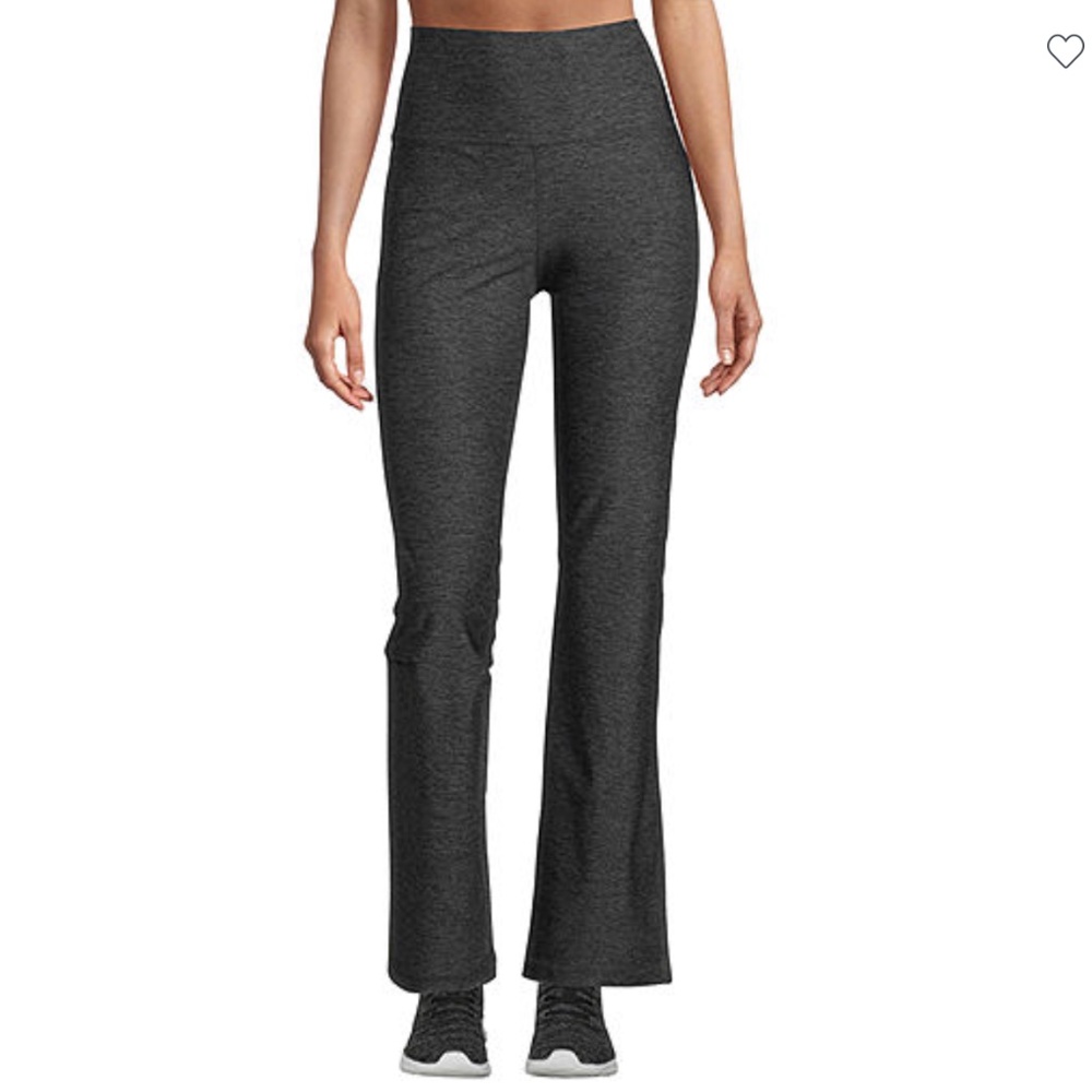 Xersion Slim Fit Grey Flare Leggings Size Small